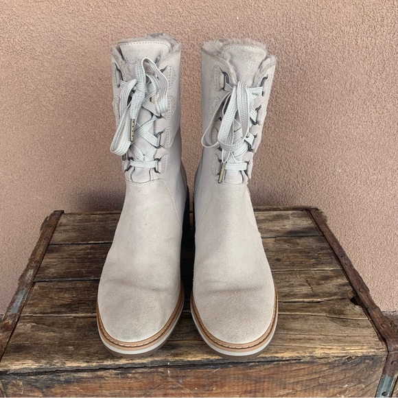 Timberland Taupe Sienna High Waterproof Mid Boot - Picture 5 of 11